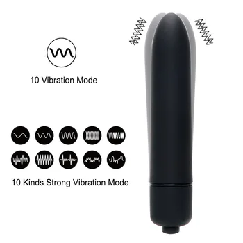10 Frekvences Vibrācijas Vibrators Ūdensizturīgs Klitora Stimulators Dildo Seksa Rotaļlietas, Lai Sieviete Pāris Masturbator G-Spot