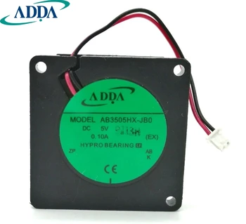 1gb AB3505HX-JB0 35mm 5V 0.1 A 2Wire cpu dzesēšanas ventilators ADDA