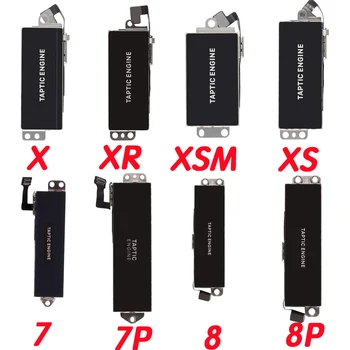 1GB Vibrators iPhone 7 7P 8 Plus X XR XS Max Mehānisko Modulis Taptic Motora Flex Kabelis Nomaiņa