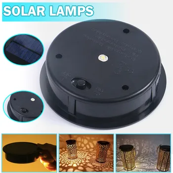 1pc Saules Gaismas Akumulatora Kaste Izturīga LED Lampas, borta loka Segtu Portatīvo Apgaismojuma Nomaiņa Šūnu Kastes, Aksesuāri
