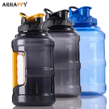 2.5 L Plata Mute Plastmasas Sporta Ūdens Pudeles, Āra Sporta Liela Ietilpība Ūdens Pudeli Kosmosa BPA Bezmaksas Dzeramais Ūdens Pudele