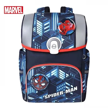 2022 Disney Jaunas Skolas Somas Zēniem Primārās Studentu Plecu Liela Ortopēdisko Mugursoma Captain America Spider Dzelzs Vīrs Mochilas