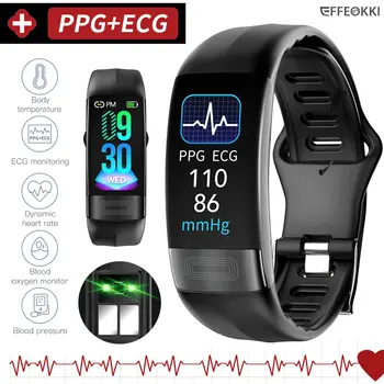 2023 EKG PPG Spo2 Smart Aproce Skatīties Medicīnas ECC Fitnesa Tracker Vīriešiem, Sievietēm Kaloriju asinsspiediens Smartwatch