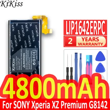 4800mAh Augstas Ietilpības Akumulators SONY Xperia XZ Premium G8142 XZP G8142 G8141 Mobilā Tālruņa Akumulators LIP1642ERPC + Ceļa NAV.