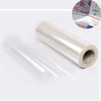 5D Dimanta krāsošana ar aizsargplēvi nepievelk putekļus izolācija anti-dirty plastmasas papīra caurspīdīgu aizsargplēvi Dimanta krāsošanas Instruments