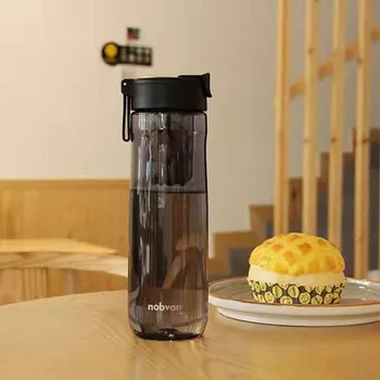 805ML Tritan Ūdens Pudelēs Dink Tēja ar Magnētisko Infuser Pudeles Atdala Tēja un Ūdens Īss Portatīvo Āra Eco-Friendly