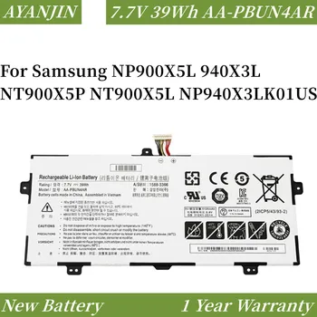 AA-PBUN4AR 7.7 V 39Wh Klēpjdatoru Akumulatoru Samsung NP900X5L 940X3L NT900X5P NT900X5L NP940X3LK01US