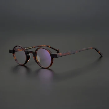 Acetāta Mazas, Apaļas Brilles, Rāmis Vīriešu, Sieviešu Vintage Kvadrātveida Briļļu Optisko Tuvredzība Recepšu Brilles Briļļu Rāmji Oculos
