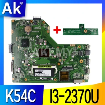 AK Par Asus X54C K54C Klēpjdators mātesplatē hm65 REV.3.0 Ar I3-2370U testa labu