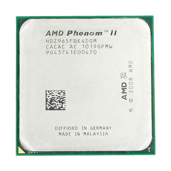 AMD Phenom II X4 965 CPU Procesors 3.4 GHz 6 mb lielu L3 Kešatmiņu Socket AM3 Quad-Core