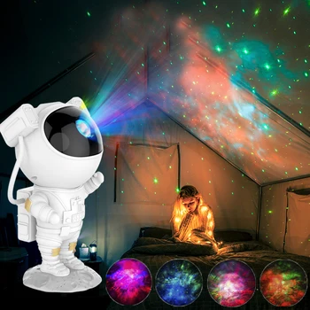Astronauts Galaxy Projektoru Gaismas Star Zvaigžņotām Debesīm Lāzera Bērniem Nakts Gaismu Guļamistabā Griestu Telpas Gaismas Valentīna Diena Dāvanu