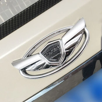 Auto Stils Aksesuāri Chrome Emblēmas Nozīmīti Virsmas Uzlīmes Par Hyundai Genesis Coupe Modificētu Priekšējo Un Aizmugurējo Logo