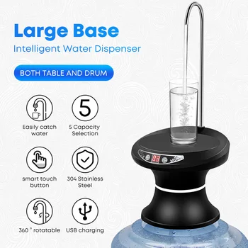 Automātiska Ūdens Padeves Sadzīves Smart Renes Ūdens Pudelēs Sūkņa Elektriskā Dzeramā Ūdens USB Uzlādes Automātiska Ūdens Absorbcijas