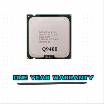 bezmaksas piegāde Core 2 Quad Q9400 CPU Procesors (2.66 Ghz/ 6M /1333GHz) Socket 775 CPU Desktop