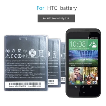 BOPL4100 2000mAh Akumulators HTC Desire 326G,Vēlme 526,Vēlme 526G+ dual sim,HTCD100LVWP Mobilais Tālrunis