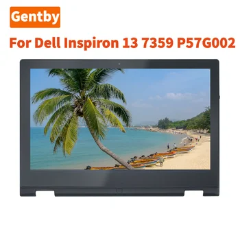 Dell Inspiron 13 7359 P57G002 1920x1080 FHD 13,3 collu LP133WF2 SPL2 Touch LCD Ekrāns, Montāža Ar slīpā mala Nomaiņa