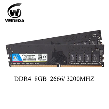 Dimm Ram DDR4 4gb 8gb 16gb 2400 2666 3200 PC4-17000 288pin Atmiņas Ram Visiem Intel Un AMD Desktop Saderīgu 4 ddr Ram 2133