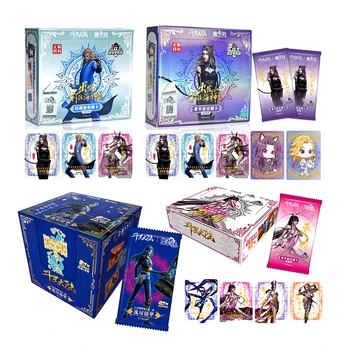 Douluo Dalu Anime Skaitļi Iedeguma Flash Karšu Deluxe Edition Kolekcionējamus Kartes, Galda Rotaļlietas, Dzimšanas dienas Dāvanas Bērniem