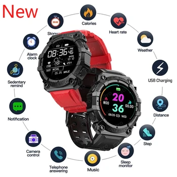 FD68S Smartwatch Vīriešiem, Sievietēm Bluetooth Skatīties Sirdsdarbības Monitors Touch Sporta Fitnesa Pedometrs aproce Smart aproce pk Y68