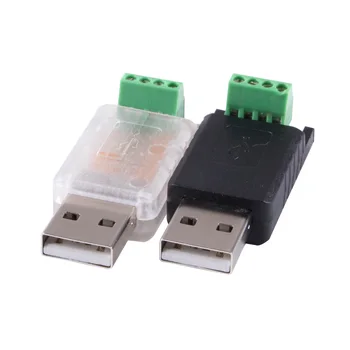 FTDI USB uz RS485 Sērijas Pārveidotāja Adapteris Ar Datu B GND VCC Pinout Piešķiršanas 4Pin 2.54 mm Spaiļu Bloks