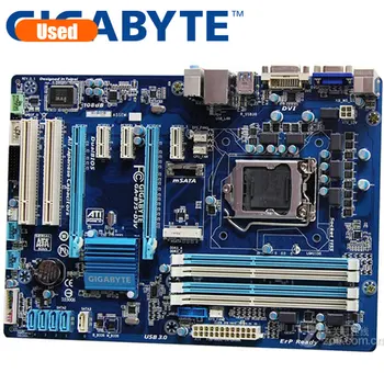 GIGABYTE GA-B75-D3V Desktop Mātesplatē B75 Socket LGA 1155 i3 i5 i7, DDR3 32G ATX UEFI BIOS Sākotnējā B75-D3V Izmantot
