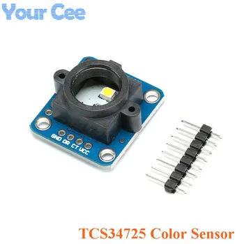 GY-33 TCS34725 Krāsu Sensors Noteikt Atzīšanu Sensora Modulis Aizstāt TCS230 TCS3200 Diy Elektronisko