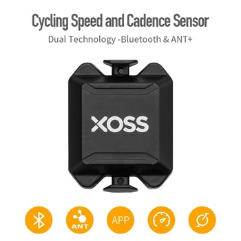 Gājējs XOSS Velosipēdu Kodu Tabulas Ātrums, Ritms Sensors Mazo G+ Perifērijas Duālais Režīms Sensors Ritms velosipēdu piederumi