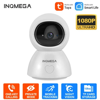 INQMEGA 1080P IP Kameras Bezvadu Wifi Cam Iekštelpu Mājas Drošības Uzraudzības CCTV Tīkla Kamera Nakts Redzamības P2P Tālvadības Skats