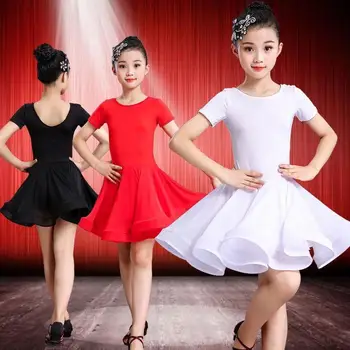 Ir 2021. jaunu Junioru Meiteņu latīņamerikas Deju Kleitas Lielas Balles Tango Svārki Bērniem Salsas Sniegumu Konkurences Tērpus Valkāt Prakse