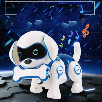 Ir 2021. Jaunā Tālvadības Pults Smart Robotu Suns Bezvadu Bērniem Rotaļlietas Saprātīga Runā Robots Suns Elektronisko Cute Pet Mazulis Dāvanu