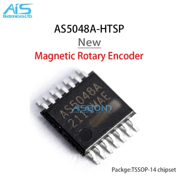 Jaunu AS5048A-HTSP AS5048A TSSOP-14 Magnētisko Rotācijas Kodētāju IC 14Pin