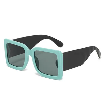 Jaunu Lielizmēra Kvadrātveida Saulesbrilles Vintage Dizaineru Sieviešu Modes Saules Brillēm, Melnā Liela Toņu UV400 Vīriešiem Luksusa Zīmolu Sieviešu Oculos