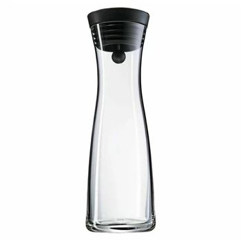 Jaunu Ūdens Carafe 1.8 L Augsta Borsilikāta Stikla Pudele Pamata Paceļot Vāku, Slēgšanas Krūze