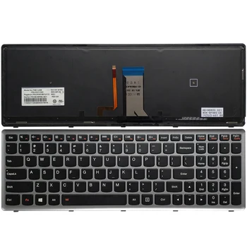 JAUNĀ ASV klēpjdators tastatūra Lenovo Ideapad Z710 U510 MUMS klaviatūras Apgaismojums
