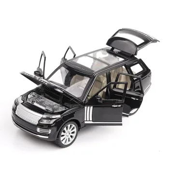 KaKBeir 1:24 Sakausējuma Auto Modelis Lējumiem SUV L=18 cm (M923R-6) W/6 Durvis vaļā Izcilas Kvalitātes Savākšanas Gaismas/Skaņas Dizainu