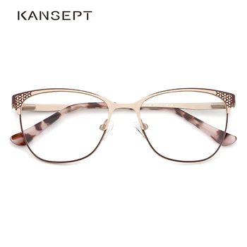 KANSEPT Metāla Brilles Rāmis Sievietēm Stilīgs Retro Brilles Zīmola Dizainere Optisko Recepšu Brilles, Briļļu