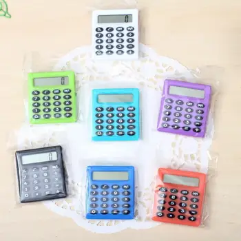 Karikatūra Kabatas Mini Kalkulators Rokas Kabatas Tipa Monētas Bateriju Kalkulators Veic Ekstras Calculadoras Skolas, Biroja Piederumi