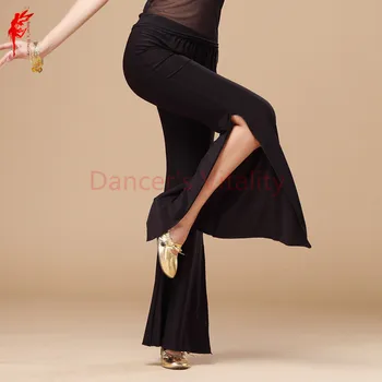 KARSTĀ PĀRDOŠANAS! kristāla cottonbelly deju tērpi vecākais sadalīt vēdera deju bikses sievietēm vēdera deju bikses, M, L, XL