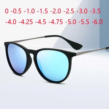 Klasiskās Polarizētās Saulesbrilles Sieviešu Cat Eye Briļļu Recepšu Saulesbrilles 0 -0.5 -1.0 -2.0, Lai -5.0