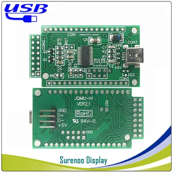 LCD2USB USB2LCD Slēptu Valdes Sutible LCD Smartie & AIDA64 uz 1601 1602 2002 2402 2004 4002 Raksturs LCD Modulis Displeja Panelis