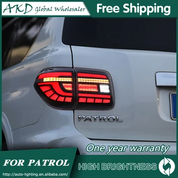 Lukturu Par Nissan Patrol Y62 2008-2019 Aizmugurējie Lukturi Led Miglas Lukturi DRL Dienas Gaitas Gaismas Regulēšana, Auto Piederumi