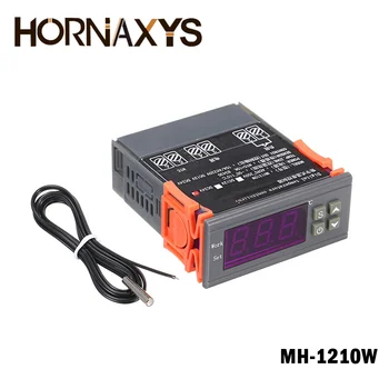MH-1210W Inteliģento Digitālo Temperatūras regulators 220V 24V 12V Apkures, Dzesēšanas Temperatūras Kontroles Mikrodatoru Termostats