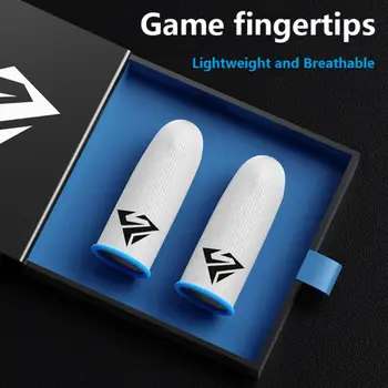 Mobilo Telefonu Spēļu Sviedri Izturīgas Pirkstu Segtu Pirkstu Cimdi Spēle neslīdoša Touch Screen Īkšķa Pirksta Uzmavas Piederumi