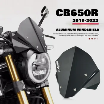 Motociklu HONDA CBR 650R 2019 CBR 650 R 2019 CB650R Neo Sporta Kafejnīca 2020 2021 Vējstikla Pretvēja Priekšējā stikla Deflektoru