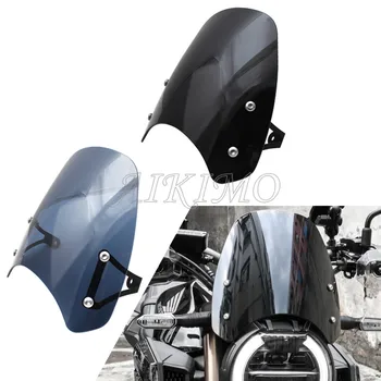 Motociklu Lukturu Aizsargstiklu gaisa Plūsmas Vēja Deflektoru Priekšējā stikla Universālā Honda CB650R CB 650R CB 650 R 2019 2020 2021