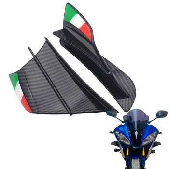 Motociklu Winglet Aerodinamisko Spārnu Komplektu Spoilers Par Yamaha MT07 MT03 MT10 FZ07 FZ03 MT-01 MT01 FZ01 FZ-07 MT-07 MT-03 Piederumu