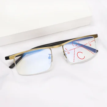 Multifokāla Bifocal Progresīvās Briļļu Presbyopic Brilles Datoru Aizsargbrilles Pret Zilo Gaismu Lasīšanas Brilles