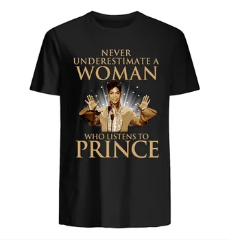 Nekad Nenovērtē Sievieti, Kas Klausās Prince Rogers Nelson Unisex T-Krekls