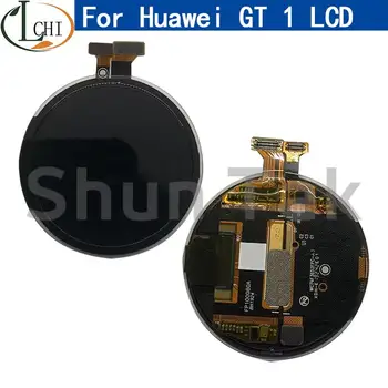 Oriģināls Par Huawei Skatīties GT GT1 LCD Ekrānu skārienjūtīgu Digitizer Ar Rāmi Huawei Skatīties GT GT 1 46MM Displejs