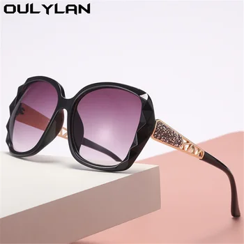 Oulylan Vintage Polarizētās Saulesbrilles Sieviešu Vīriešu Modes Slīpums Saules Brilles Sieviete Vīrietis Braucot Ceļojumā Briļļu Toņos UV400